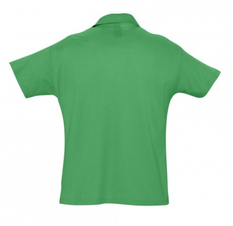 Рубашка поло мужская Summer 170, ярко-зеленая фото 7
