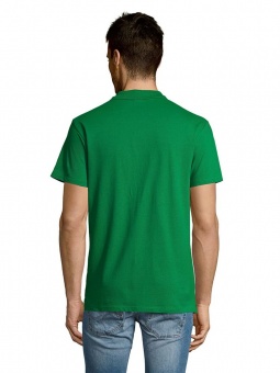 Рубашка поло мужская Summer 170, ярко-зеленая фото 9