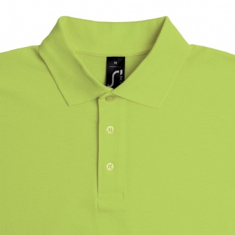 Рубашка поло мужская Summer 170, зеленое яблоко фото 11