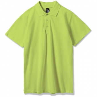 Рубашка поло мужская Summer 170, зеленое яблоко фото 13
