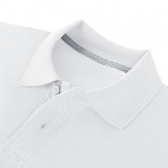 Рубашка поло мужская Virma Premium, белая фото 2