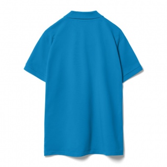 Рубашка поло мужская Virma Premium, бирюзовая фото 3