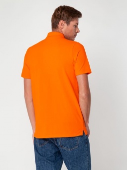 Рубашка поло мужская Virma Light, оранжевая фото 20