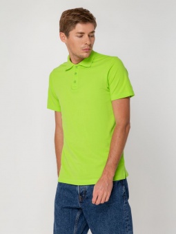 Рубашка поло мужская Virma Light, зеленое яблоко фото 18