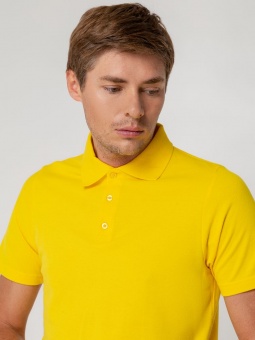 Рубашка поло мужская Virma Light, желтая фото 14