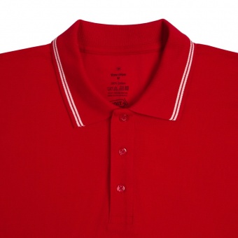 Рубашка поло Virma Stripes, красная фото 8