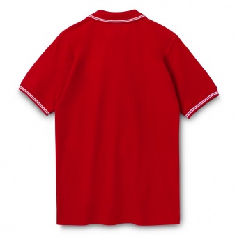 Рубашка поло Virma Stripes, красная фото 9