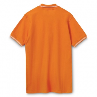 Рубашка поло Virma Stripes, оранжевая фото 11