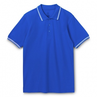 Рубашка поло Virma Stripes, ярко-синяя фото 9