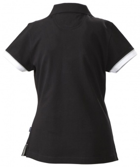 Рубашка поло женская Antreville, черная фото 6