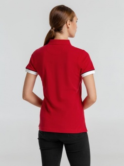 Рубашка поло женская Antreville, красная фото 8