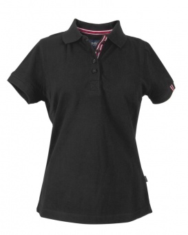 Рубашка поло женская Avon Ladies, черная фото 4