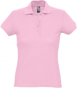 Рубашка поло женская Passion 170, розовая фото 4