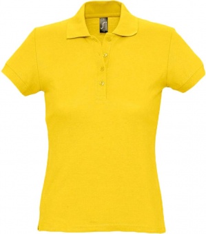 Рубашка поло женская Passion 170, желтая фото 6