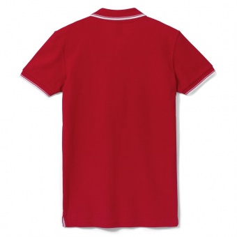 Рубашка поло женская Practice Women 270, красная с белым фото 11