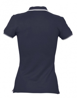 Рубашка поло женская Practice Women 270, темно-синяя с белым фото 5