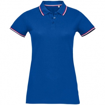 Рубашка поло женская Prestige Women, ярко-синяя фото 3
