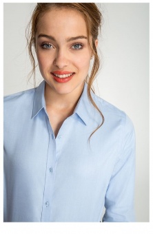 Рубашка женская Brody Women голубая фото 5