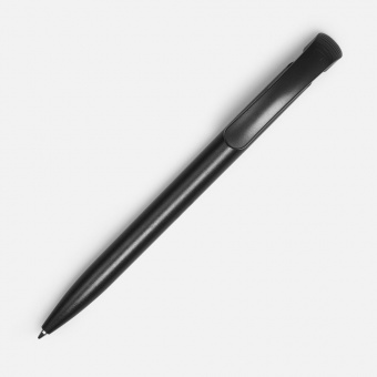 Ручка шариковая Clear Solid, черная фото 