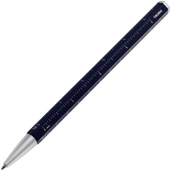 Ручка шариковая Construction Basic, темно-синяя фото 