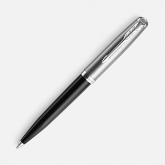 Ручка шариковая Parker 51 Black CT, черная фото 