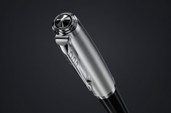 Ручка шариковая Parker 51 Black CT, черная фото 