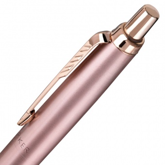 Ручка шариковая Parker Jotter XL Monochrome Pink Gold, розовое золото фото 