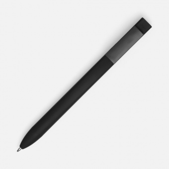 Ручка шариковая Swiper SQ Soft Touch, черная фото 