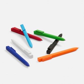 Ручка шариковая Swiper SQ Soft Touch, черная фото 