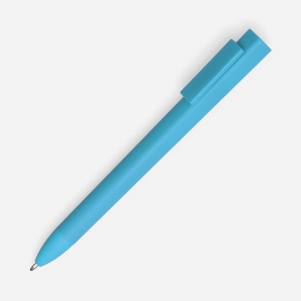 Ручка шариковая Swiper SQ Soft Touch, голубая фото 