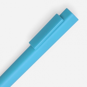 Ручка шариковая Swiper SQ Soft Touch, голубая фото 
