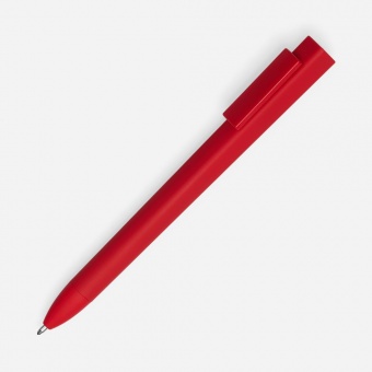 Ручка шариковая Swiper SQ Soft Touch, красная фото 