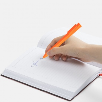 Ручка шариковая Swiper SQ Soft Touch, оранжевая фото 