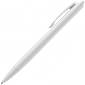 Ручка шариковая Tick, белая фото 