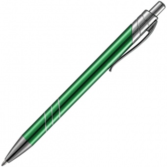 Ручка шариковая Undertone Metallic, зеленая фото 