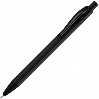 Ручка шариковая Undertone Black Soft Touch, черная фото 