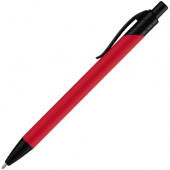 Ручка шариковая Undertone Black Soft Touch, красная фото 