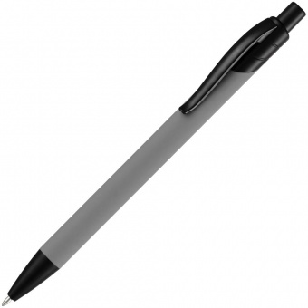 Ручка шариковая Undertone Black Soft Touch, серая фото 