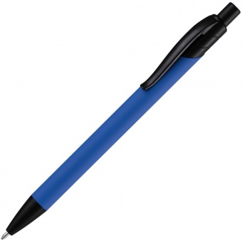 Ручка шариковая Undertone Black Soft Touch, ярко-синяя фото 