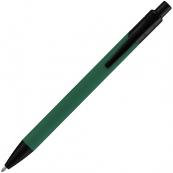 Ручка шариковая Undertone Black Soft Touch, зеленая фото 