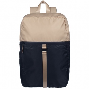 Рюкзак coolStuff, темно-синий с бежевым фото 