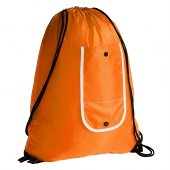 Рюкзак складной Unit Roll, оранжевый фото 
