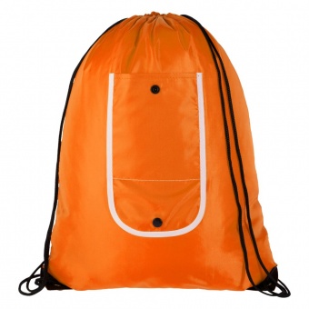 Рюкзак складной Unit Roll, оранжевый фото 