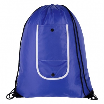Рюкзак складной Unit Roll, синий фото 
