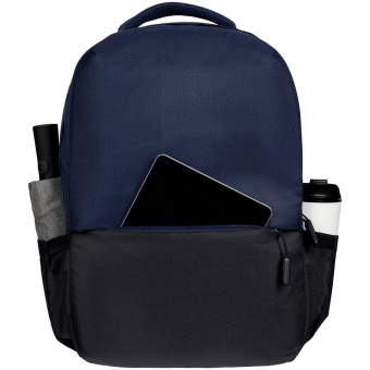 Рюкзак Twindale, темно-синий с черным фото 