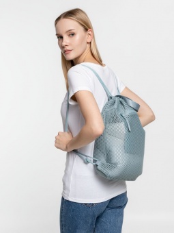 Рюкзак-мешок Verkko, серо-голубой фото 