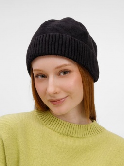 Шапка ComFleece, черная фото 