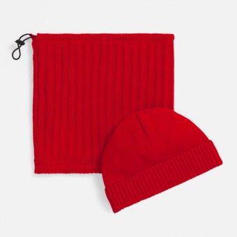 Шапка ComFleece, красная фото 