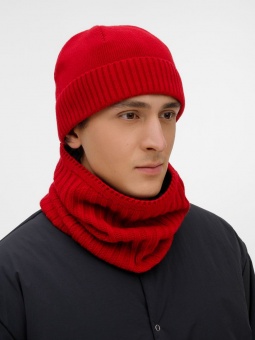 Шапка ComFleece, красная фото 