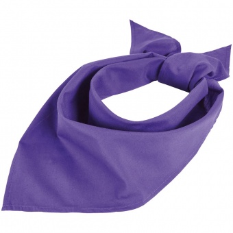 Шейный платок Bandana, темно-фиолетовый фото 